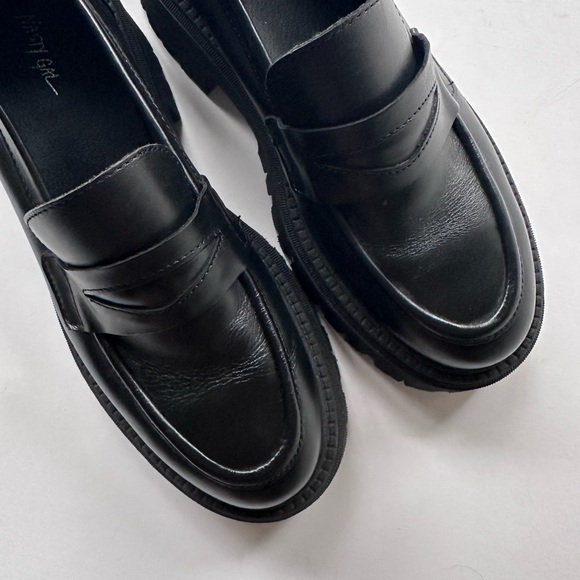Nasty Gal Leather Chunky Loafers 40 EU / 9 US - Picture 3 of 15